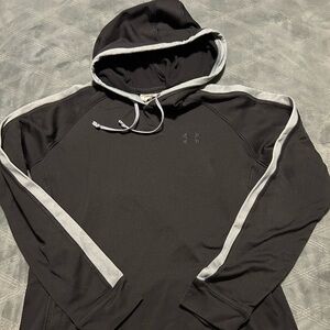 Under Armour Black and Gray Thermal Hoodie